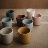 PACK DOS VASOS SOLID WOODCHUCK 7.5x7.5x7 CM