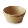 DINNER BOWL ROUND (SET OF 2) SOLID MUSTARD 13x13x5 CM