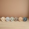 SUCCHIETTO B. IN LATEX 2 IN 1 MOON PHASE PALE DAFFODIL/SLATE 0+