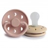PACK 2 CHUPETES BLOCK SILICONA MOON PHASE BLUSH/CROISSANT 0+