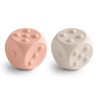 DÉS - POP IT (2 PACK) SOLID SHIFTING SAND+BLUSH 7x7x7 CM
