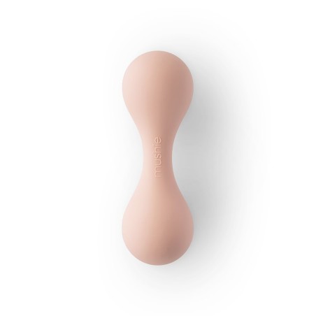 HOCHET EN SILICONE BÉBÉ SOLID BLUSH 4x13 CM