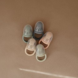 MANGEOIRE POUR BÉBÉ SILICONE SOLID SAGE 4.5x6.3x7.6 CM