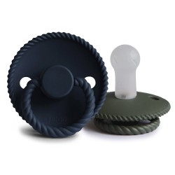 SUCCHIETTO B. SILICONE 2 IN 1 ROPE DARK NAVY/OLIVE 6+