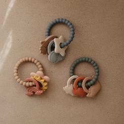 MASSAGIAGENGIVE IN SILICONE RING NATURE 8x8x0.7 CM