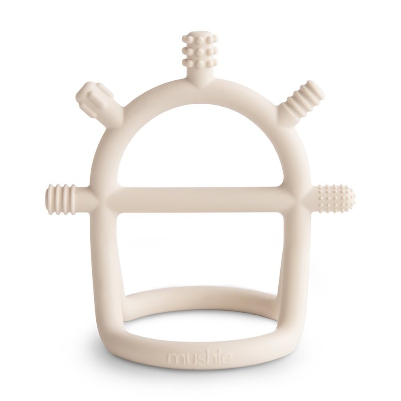 NO-DROP SILICONE TEETHER SENSORY SHIFTING SAND 10.5x10x7.5 CM