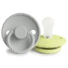 SUCCHIETTO B. SILICONE 2 IN 1 ROPE SILV.GRAY/GREEN TEA 0+