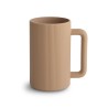 GOBELET RINÇAGE POUR LE BAIN SOLID NATUREL 12.5x8.5x15 CM