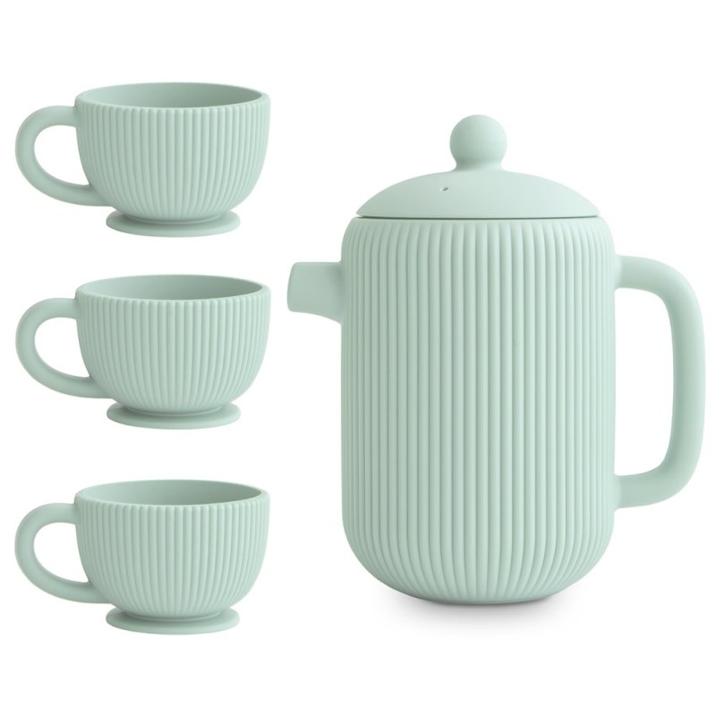 PLAY TEA SET SOLID CAMBRIDGE BLUE 14x7.9x17.8 CM