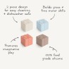 PACK 4 PZAS. REGALOS SOLID MULTI 7x7x7 CM